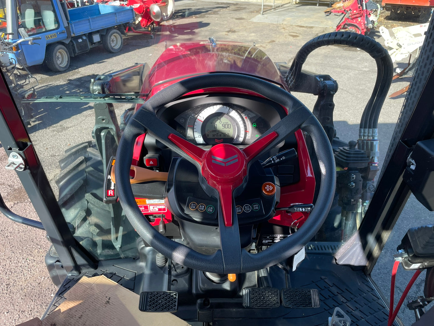 ヤンマー　中古　トラクター　72馬力　デルタ　フロントローダー　327時間　YT472A　