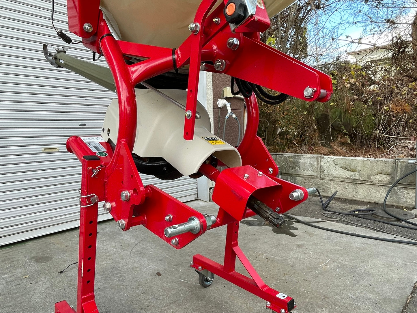 ササキ　中古　ブロードキャスター　200L　A-2ヒッチ　フリッカー　CF204