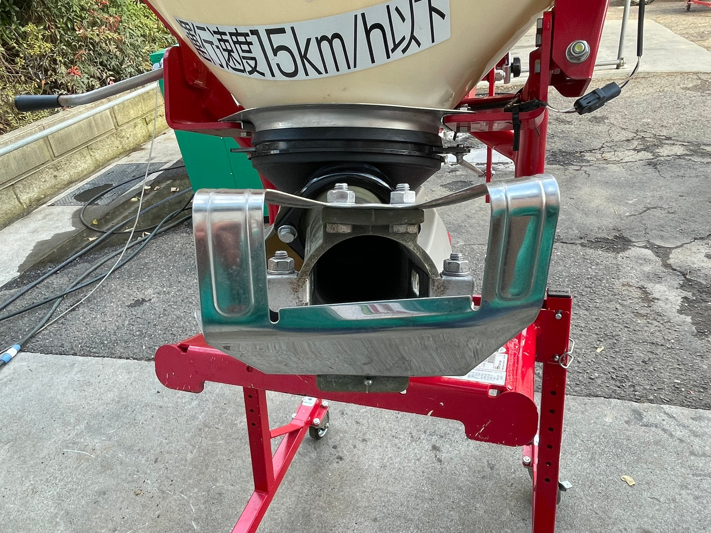 ササキ　中古　ブロードキャスター　200L　A-2ヒッチ　フリッカー　CF204