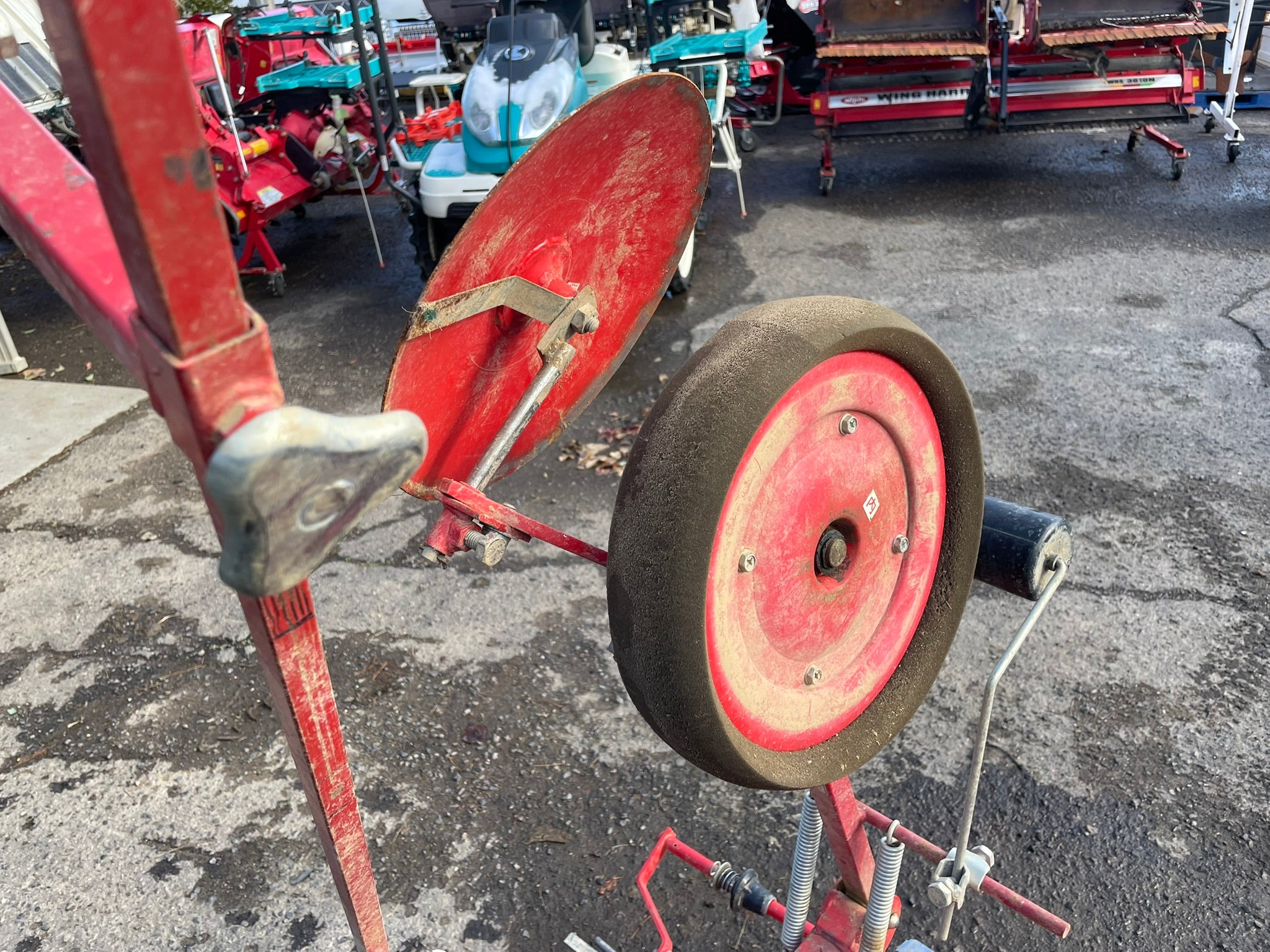 鹿児島発　鋤柄農機 平高整形マルチ SFH19F トラクター用 鋤柄 中古 平高整形マルチ SFH19F – 農キング