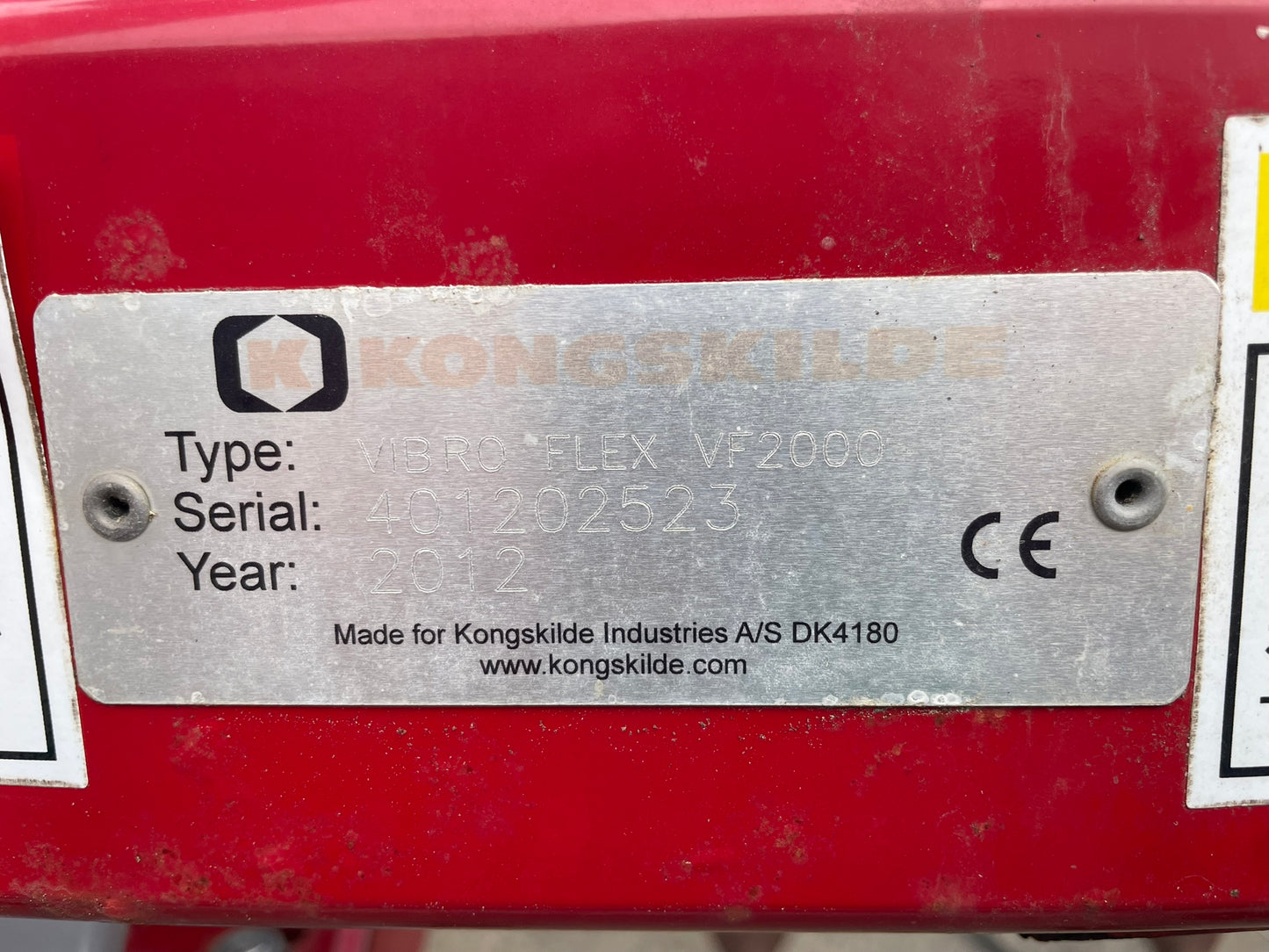 KONGSKILDE　 中古　カルチ　VF2000