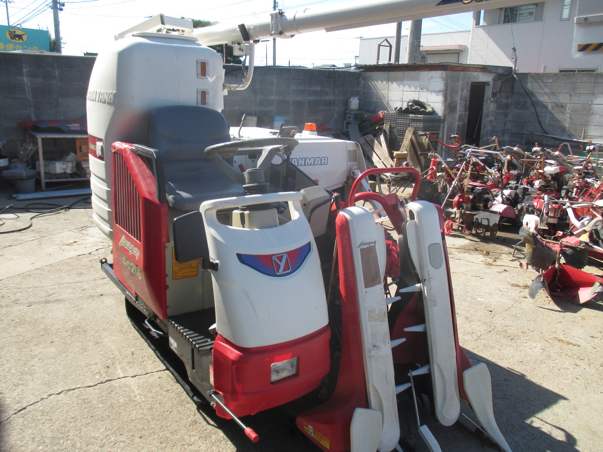 ヤンマー 中古 コンバイン GC216 – 農キング