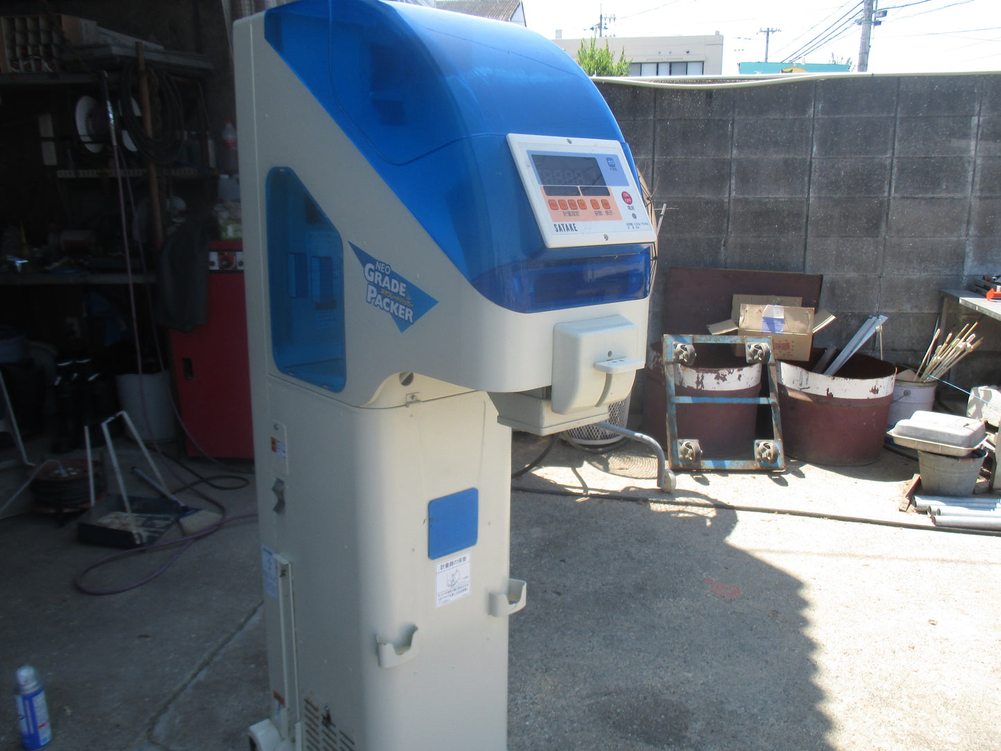 サタケ　中古　計量機　NPA30