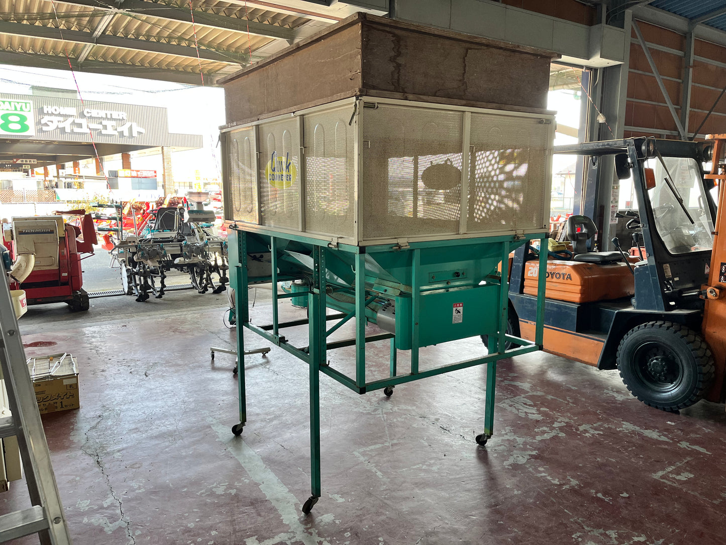 熊谷農機 中古 籾コンテナ MH-10W 【宮城2515】