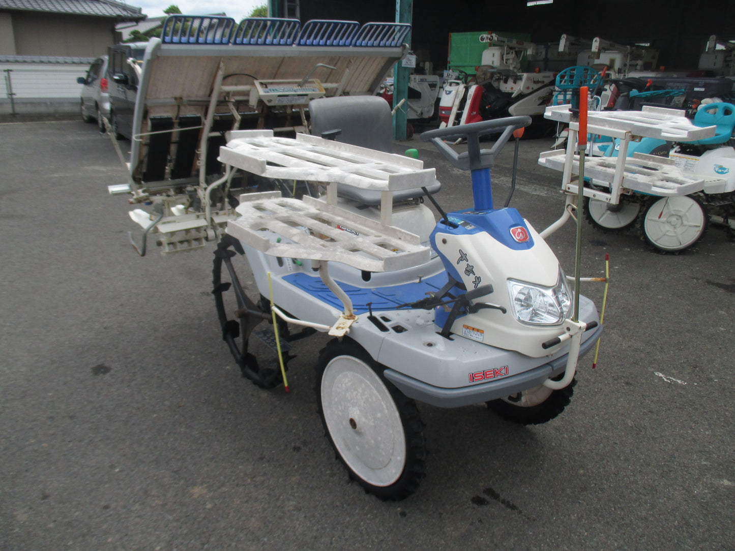 イセキ　中古　田植機　PQZ4-DUL