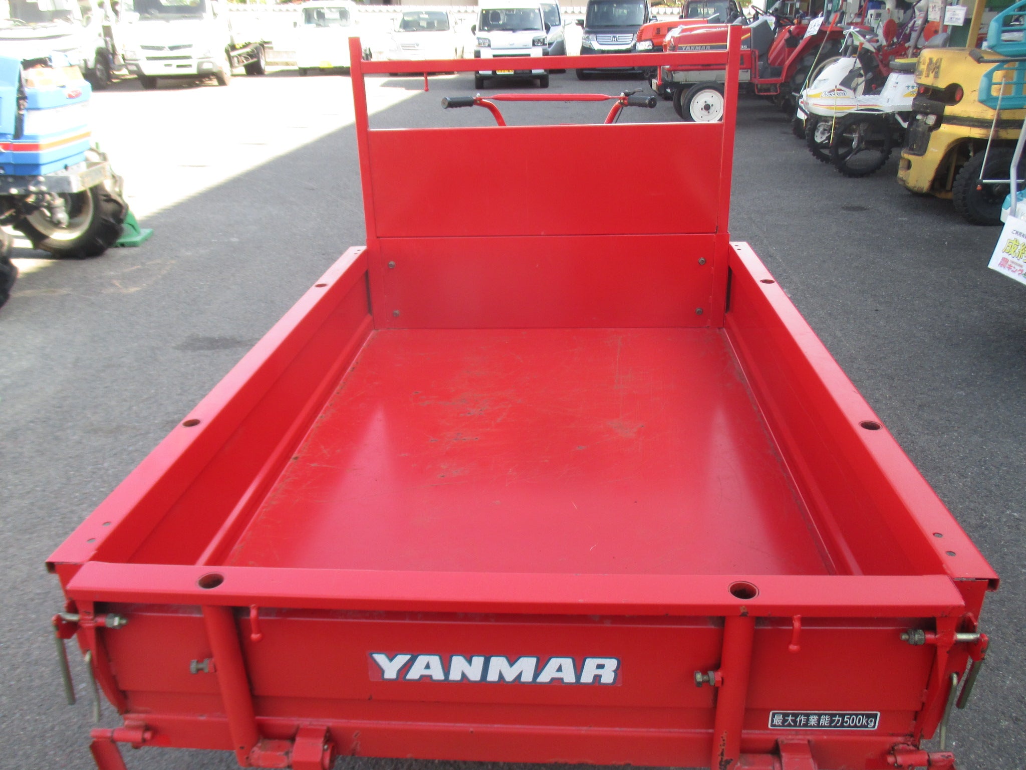 純正価格YANMAR ヤンマー 600kg 運搬車 TG16 運搬車、トレーラー