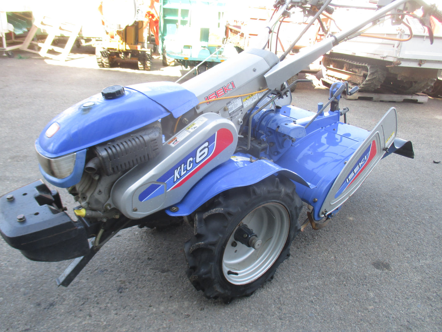 イセキ　中古　耕耘機　KLC6-RV12　