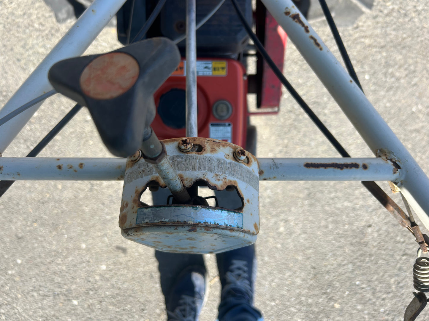 【ジャンク品】　スター　中古　牧草モア　HT180F　【宮城店2265】