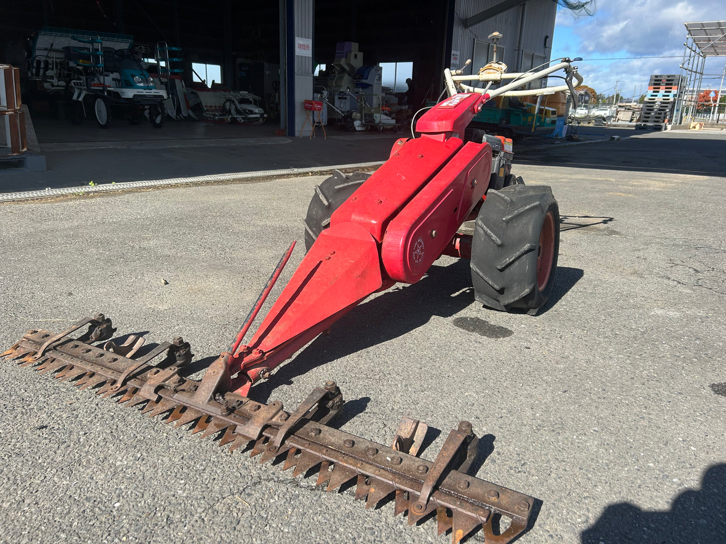 【ジャンク品】　スター　中古　牧草モア　HT180F　【宮城店2265】