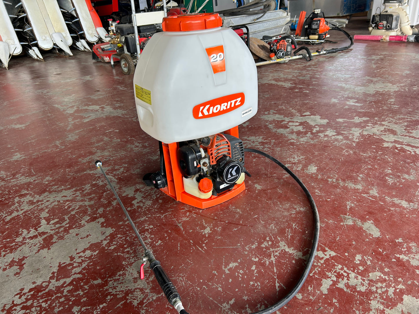 共立　中古　背負動力噴霧機　SHRE20B　【宮城店2404】