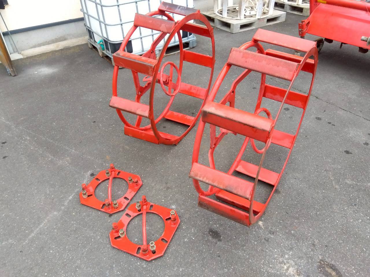 不明　中古　カゴ車輪　11-24Ⅰ型