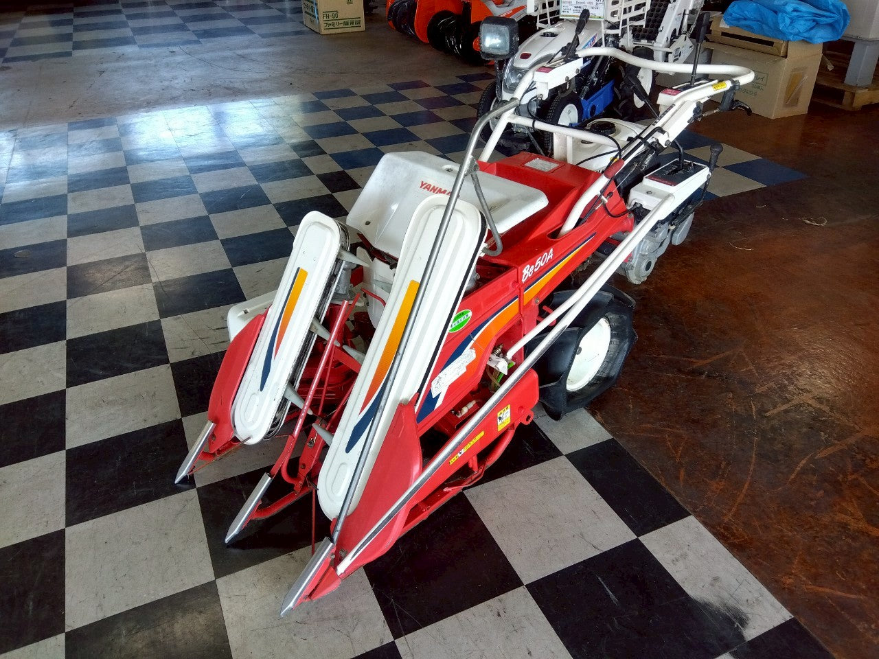 ヤンマー　中古　バインダー　Be50A　2条