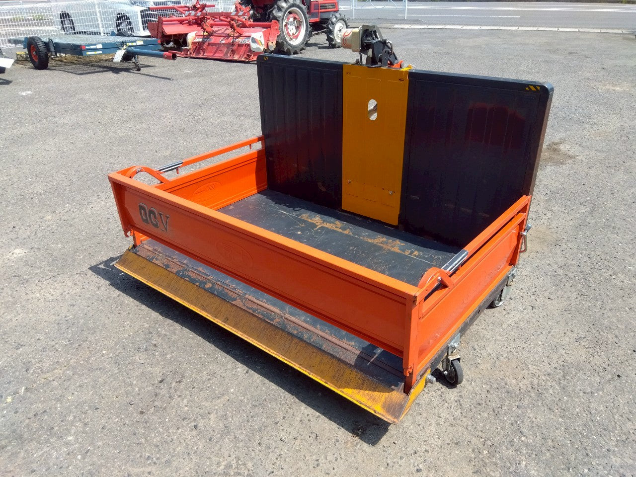 富士トレーラー　整地キャリア　DCV150　整地キャリア　中古　クボタBヒッチ 冨士 中古 整地キャリア Sヒッチ DCV150 – 農キング