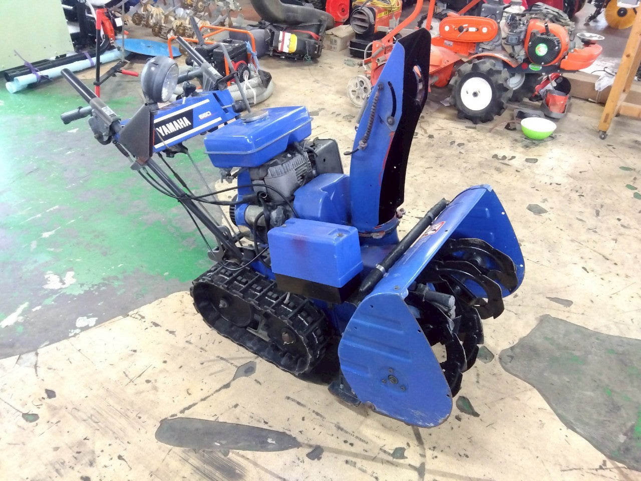 YAMAHA除雪機 YSM660 セル付き 整備済み 除雪機 ヤマハ 6馬力除雪機