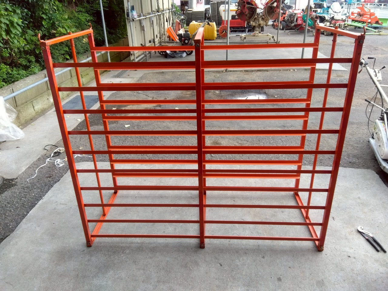 不明　中古　苗コンテナ　赤　50枚