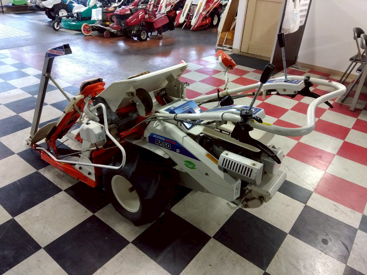 クボタ　中古　バインダー　RA50D　2条　2輪