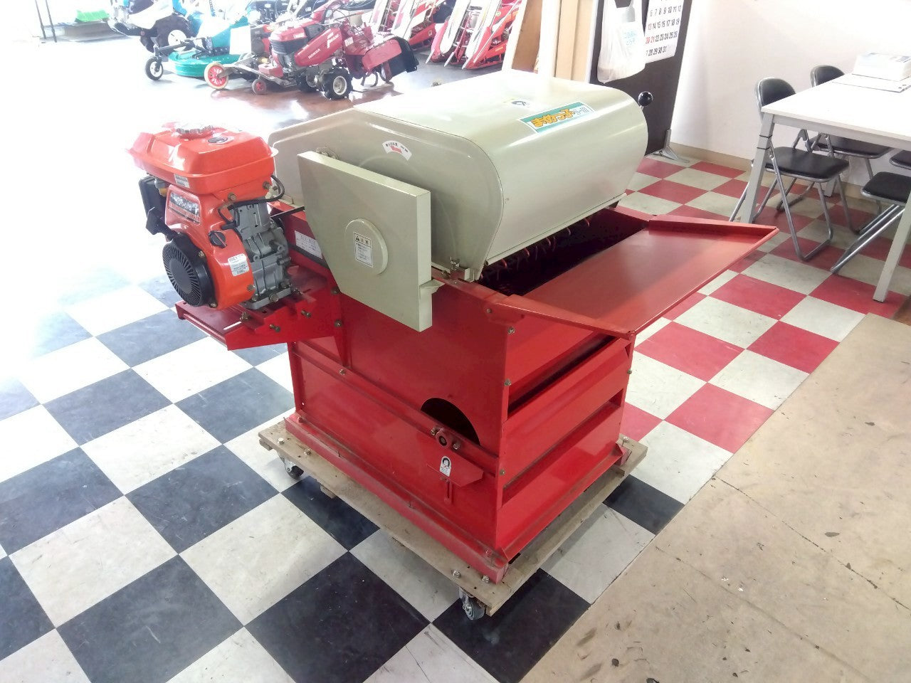 笹川農機 中古 脱粒機 S-Ⅲ まめっ子 エンジン駆動 – 農キング