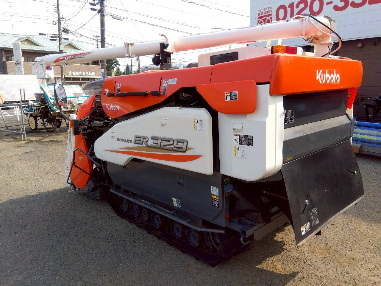 クボタ　中古　コンバイン　ER329SD4MW　93時間　4PC