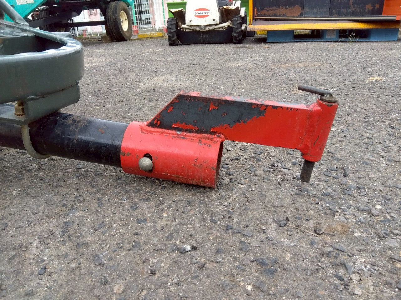 サンワ　中古　トレーラー　耕耘機用