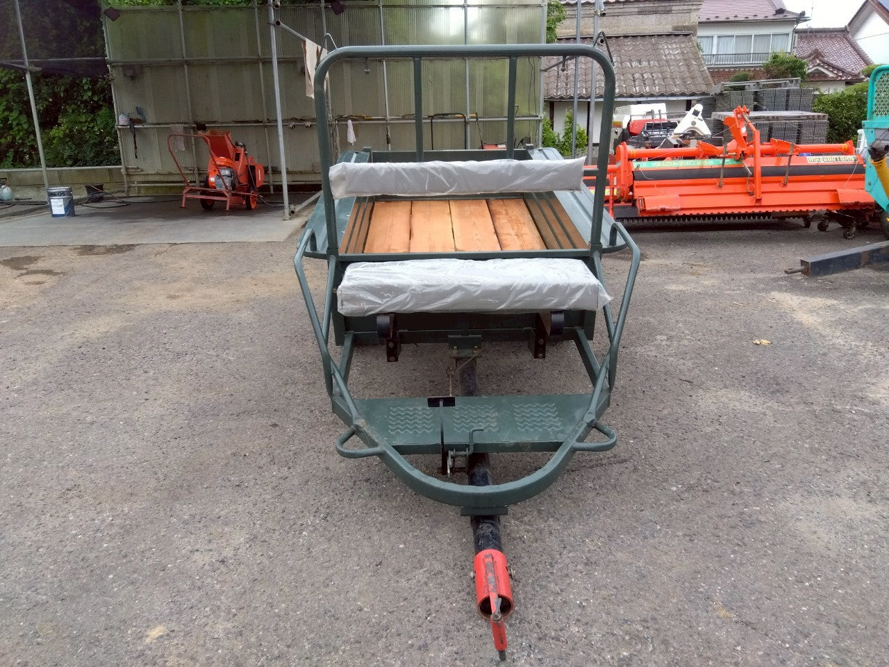 サンワ　中古　トレーラー　耕耘機用