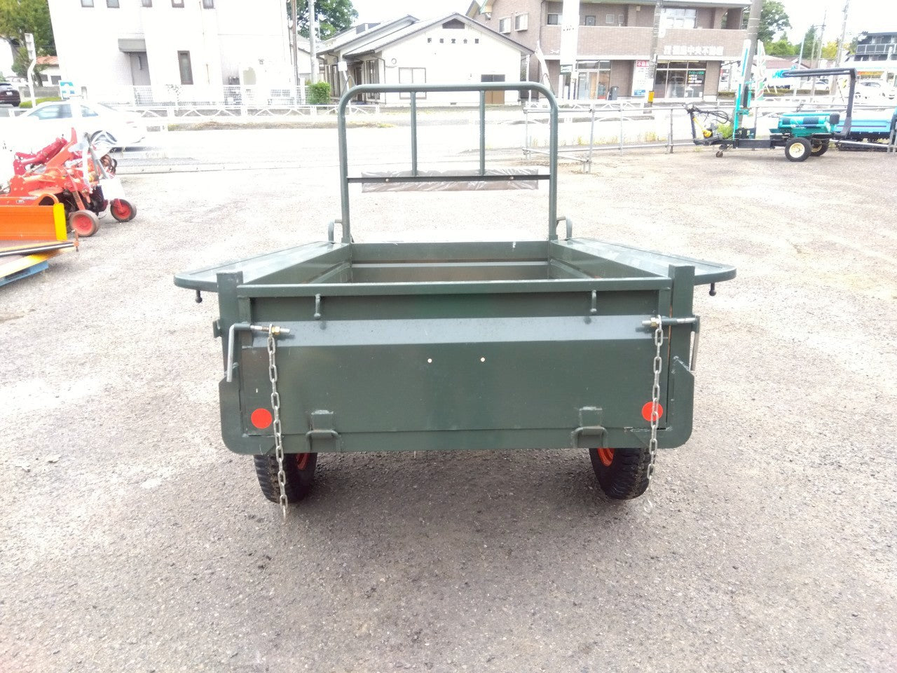 サンワ　中古　トレーラー　耕耘機用