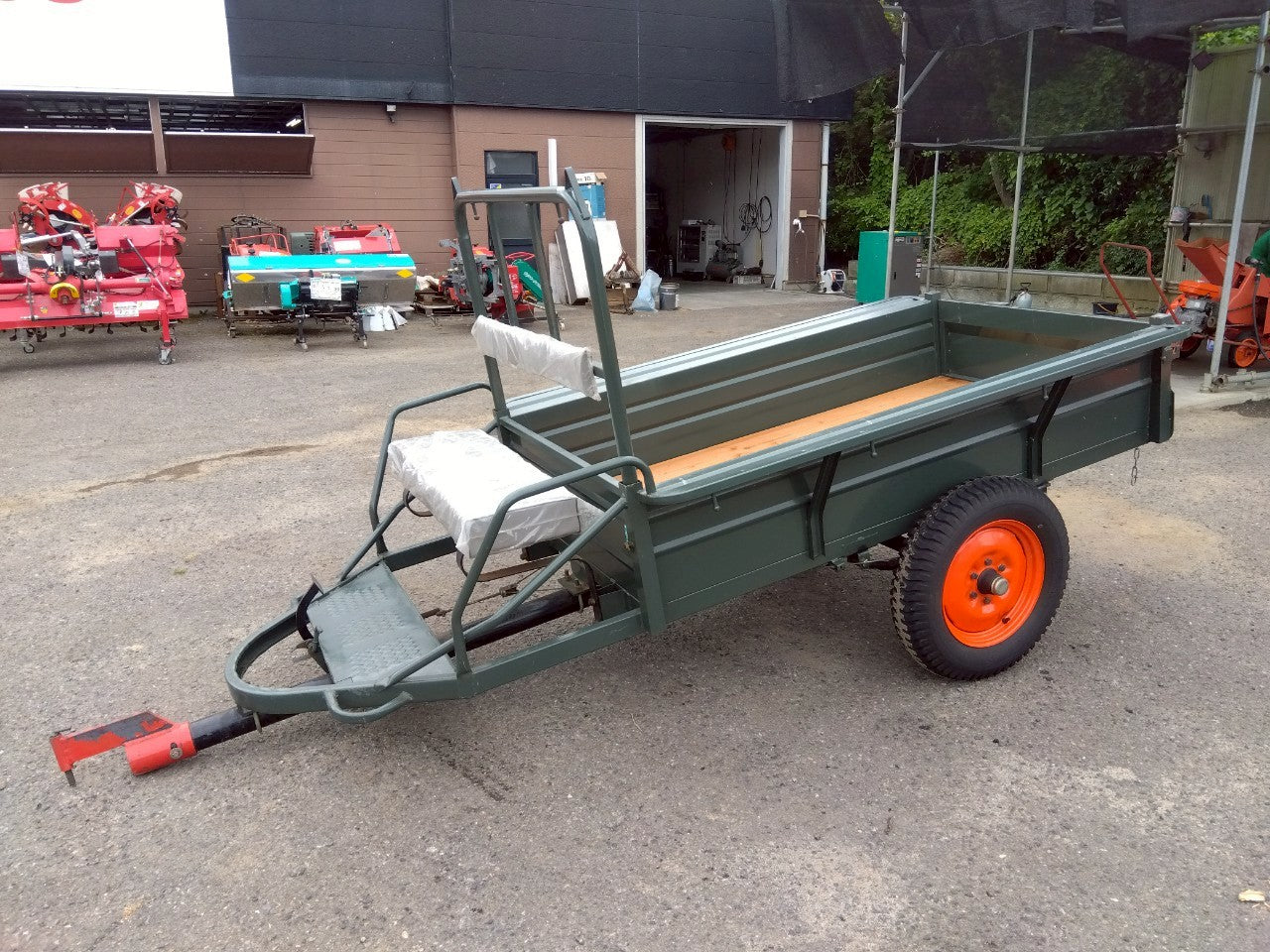 サンワ　中古　トレーラー　耕耘機用