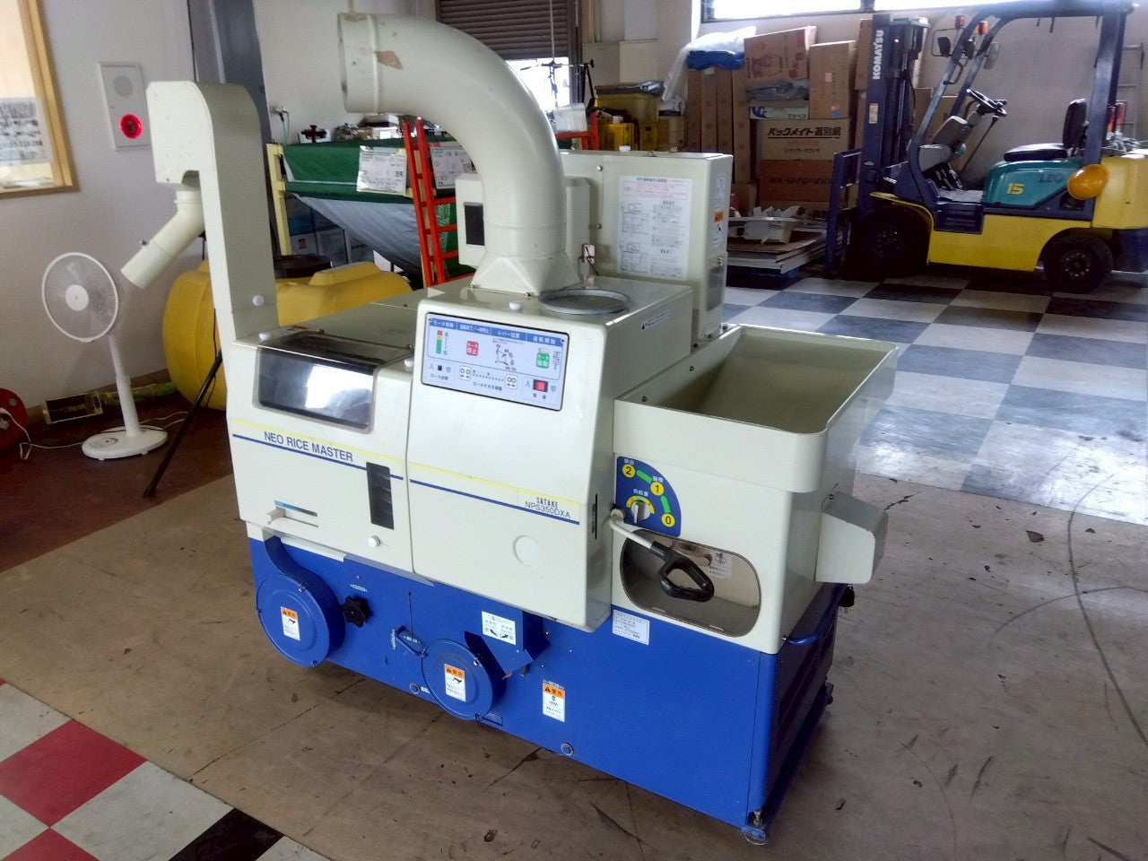 サタケ　中古　籾摺機　NPS350DXATM(2)