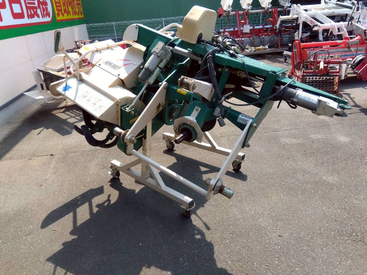 ササキ　中古　畦塗機　KN307D