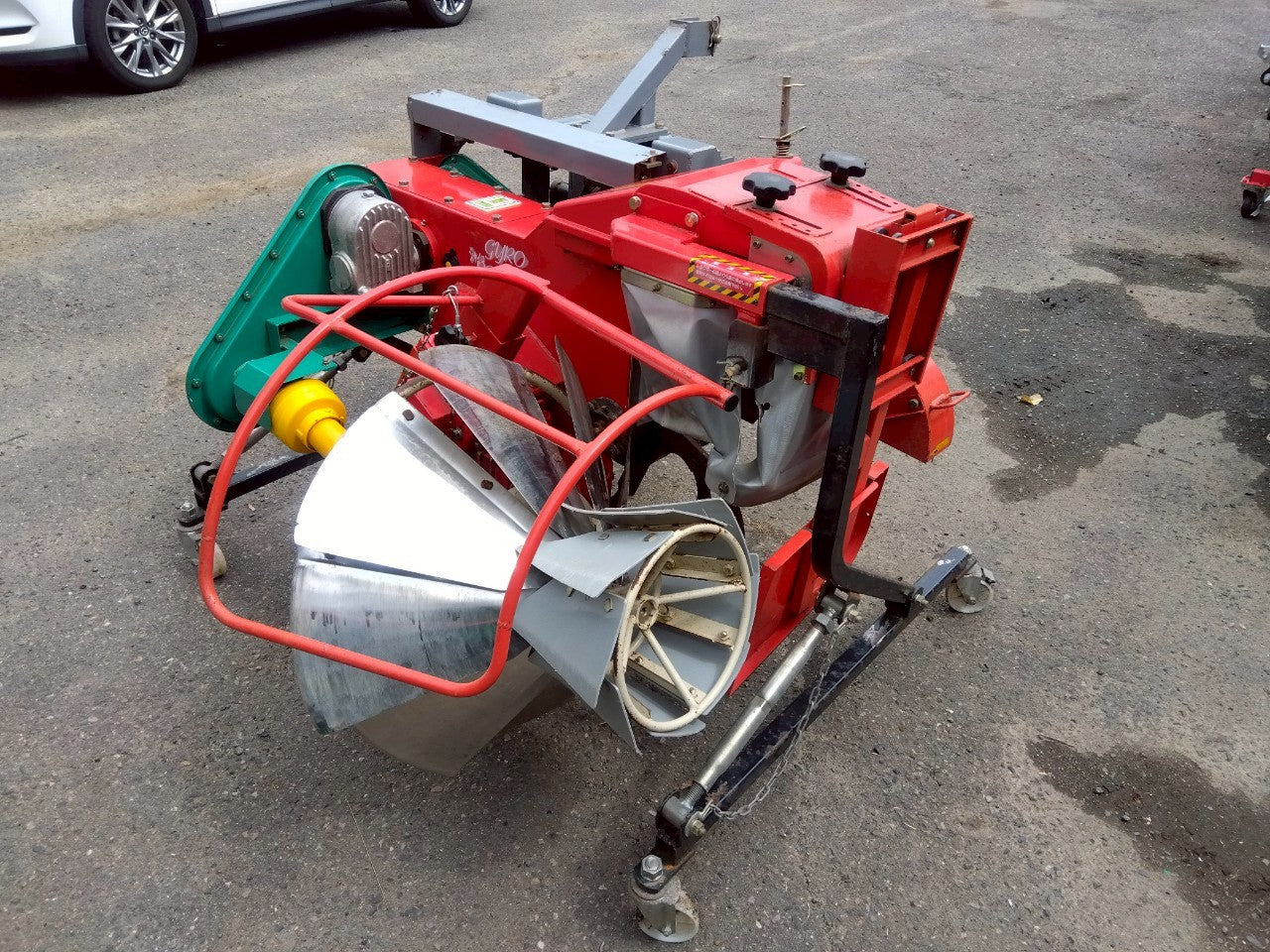 冨士トレーラー　中古　畦塗機　D135