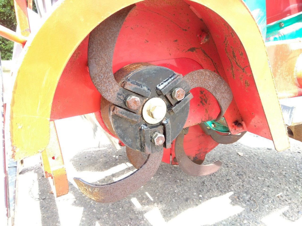 冨士トレーラー　中古　畦塗機　D135