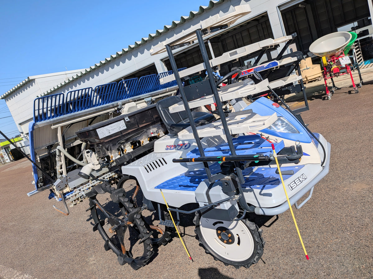 イセキ　中古　田植機　NP70D-LF【山形店10159】