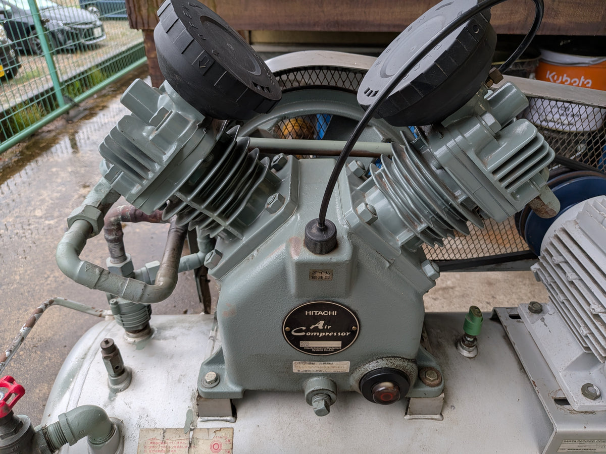 日立(アネスト岩田）　中古　改造コンプレッサー　2.2P-9.5CV(SD-37PB)　「岩手店873」
