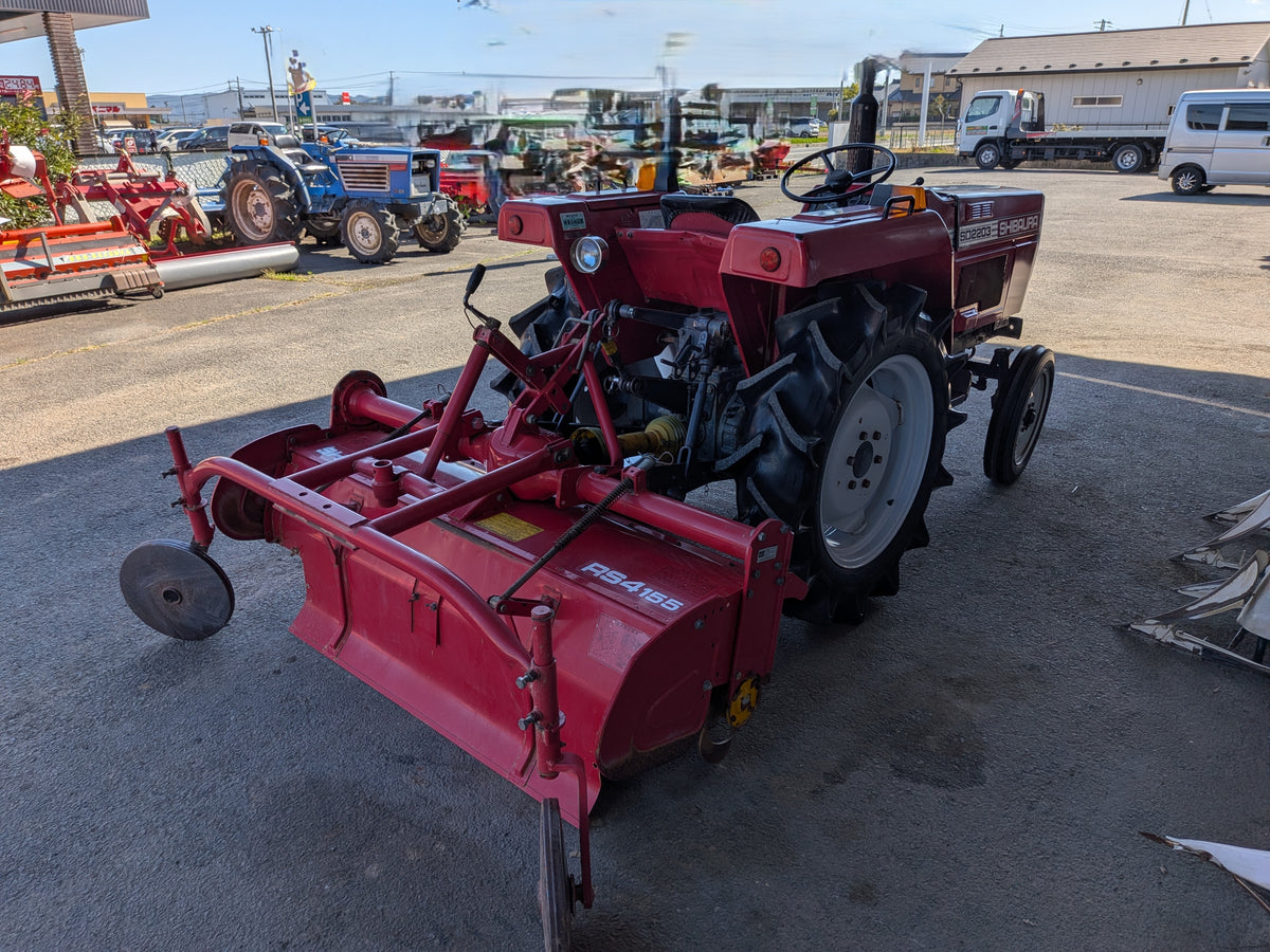 シバウラ 中古 トラクター+ロータリー SD2203＋RS4155 【宮城3268】