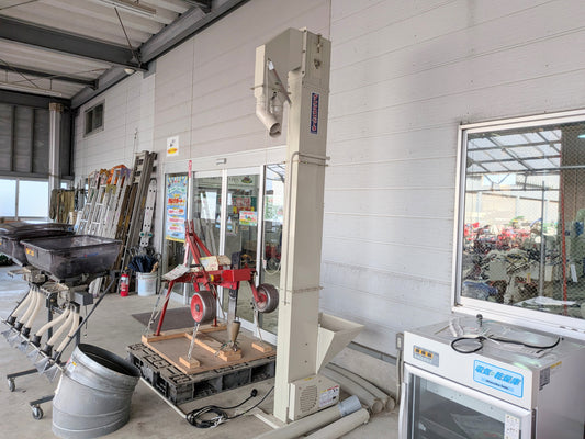 熊谷農機　中古グレンエレベータ（穀物用昇降機）EL-2704　【山形店10122】