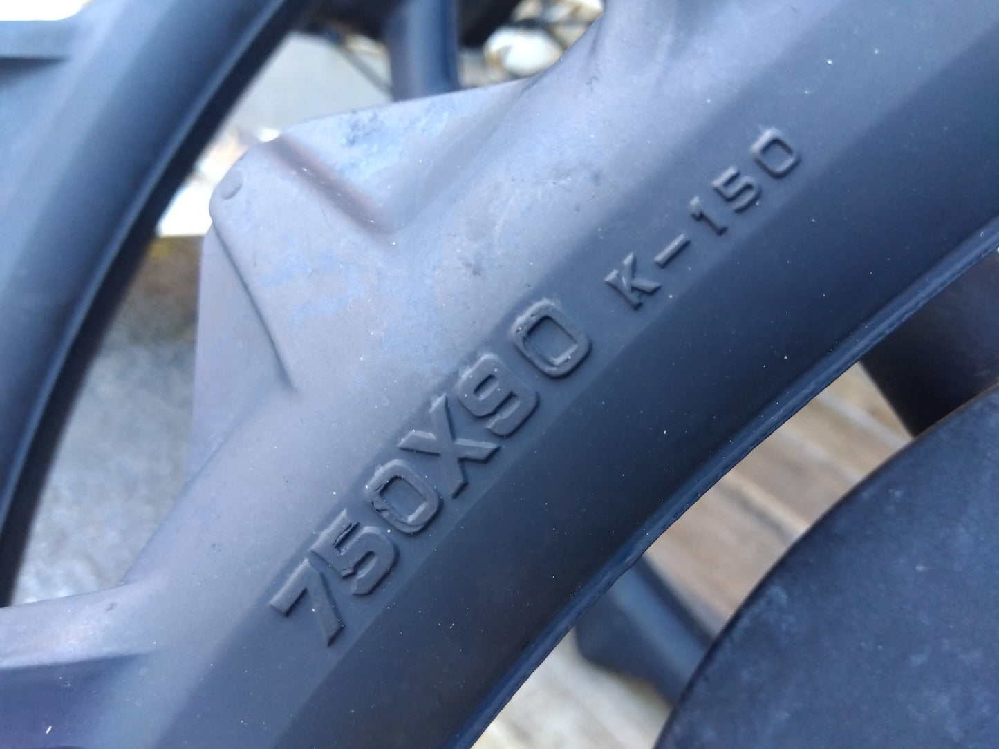 クボタ　中古　田植機用補助車輪　K-150 SPU50Pで使用