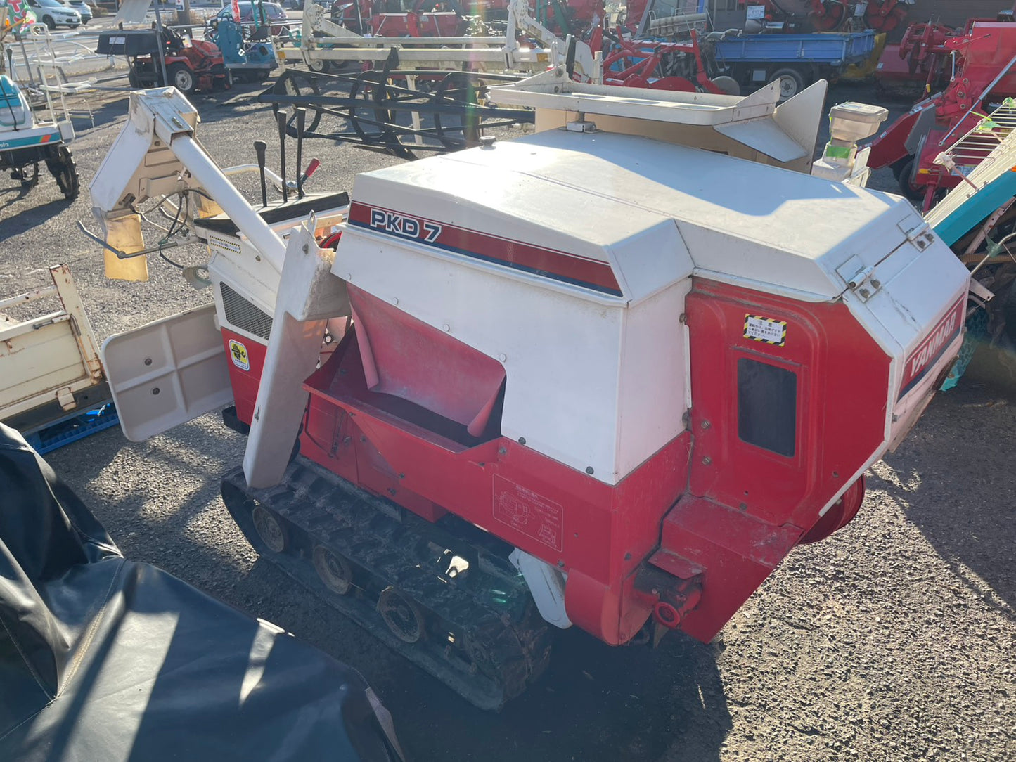 ヤンマー 中古 ハーベスター PKD7 ディーゼル