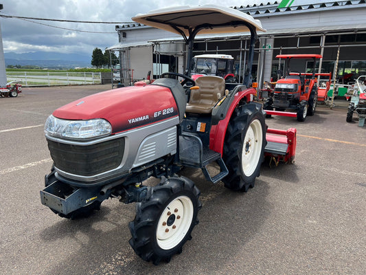 ヤンマー　中古　トラクター/ロータリー【1066h】＊EF226/ER216M