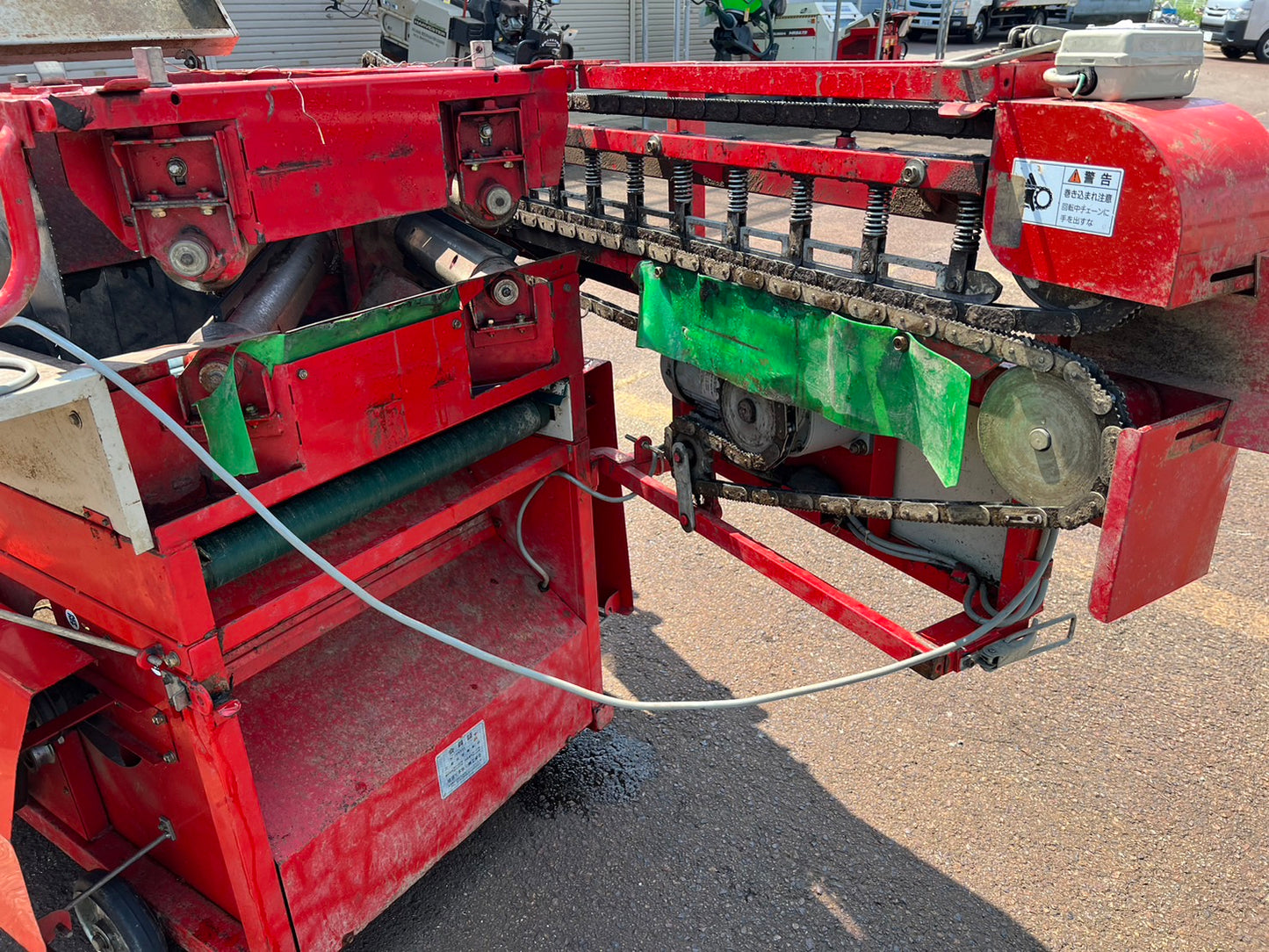 ミツワ　中古　全自動枝豆脱莢機　【部品取り用】＊KX-D1　T