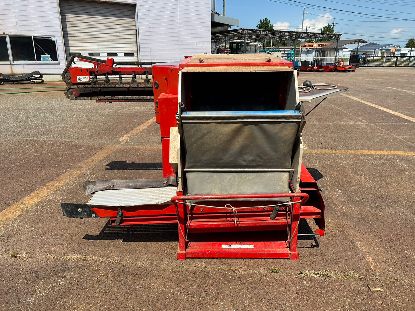 ミツワ　中古　全自動枝豆脱莢機　【部品取り用】＊KX-D1　T