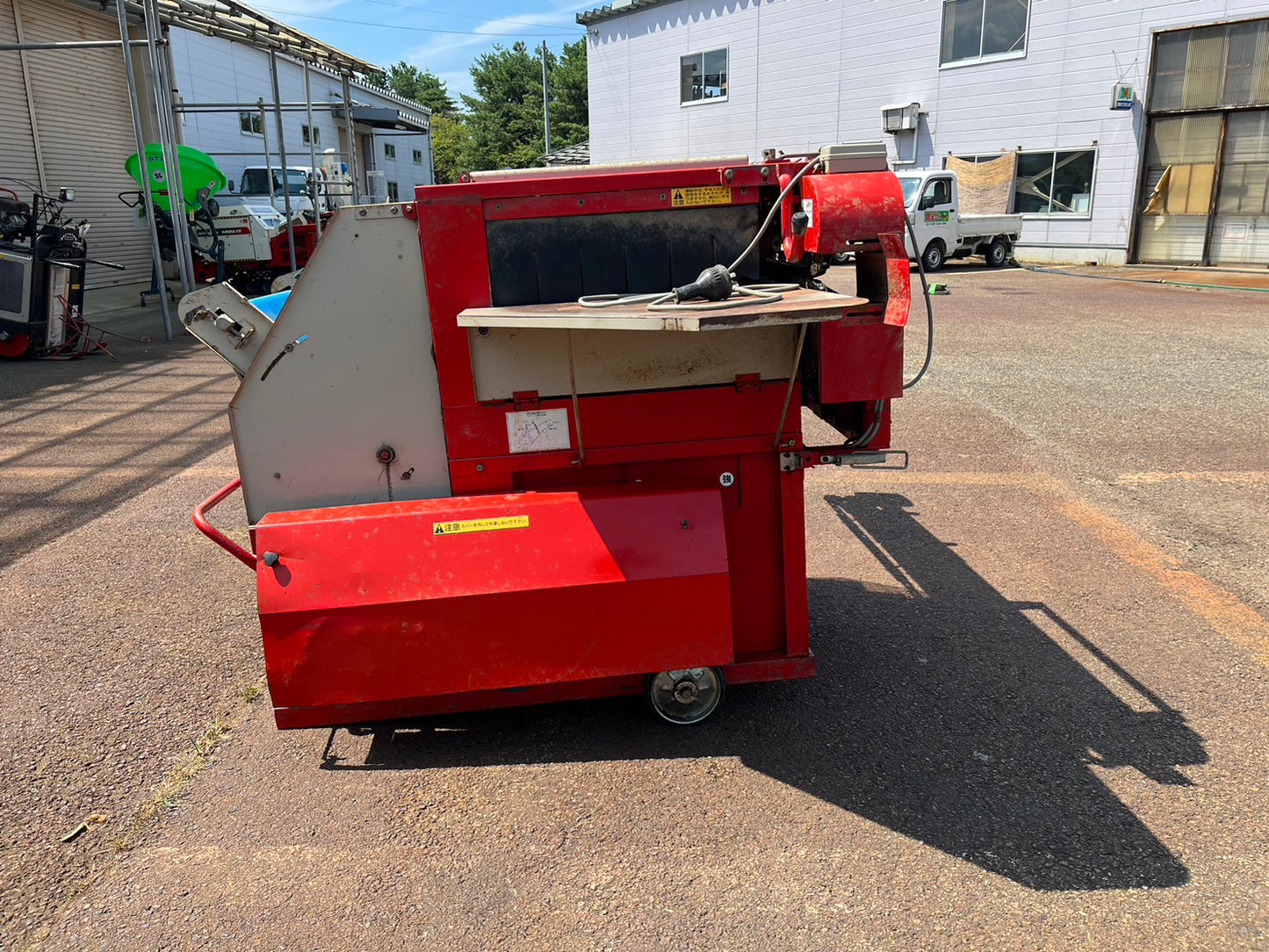 ミツワ　中古　全自動枝豆脱莢機　【部品取り用】＊KX-D1　T