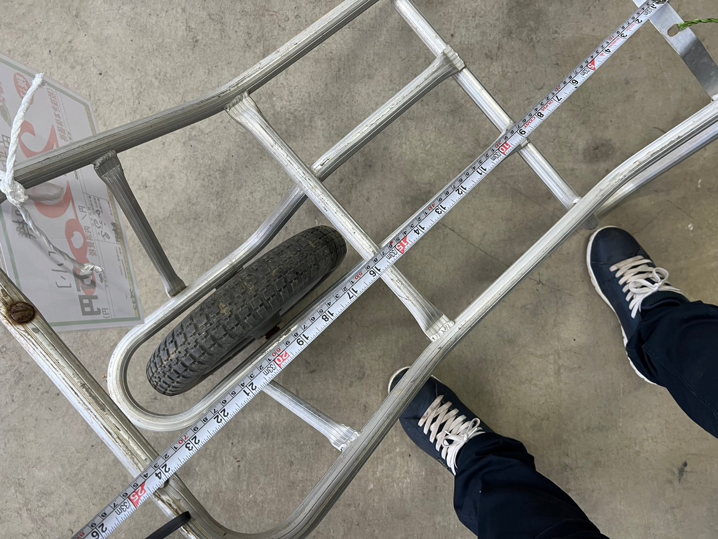 中古　アルミ一輪車　＊【7532】『山形店』