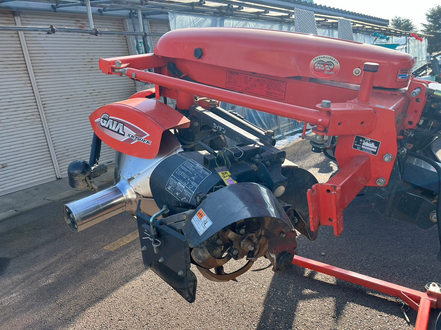 クボタ　中古　畦塗機　【Bヒッチ】＊XR750FK　『山形店』