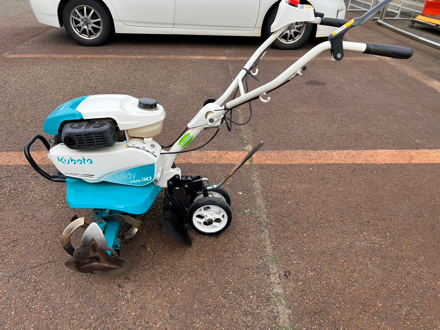 中古品 クボタ 歩行型農用 TMS30 Kubota 管理機 耕運機 - その他