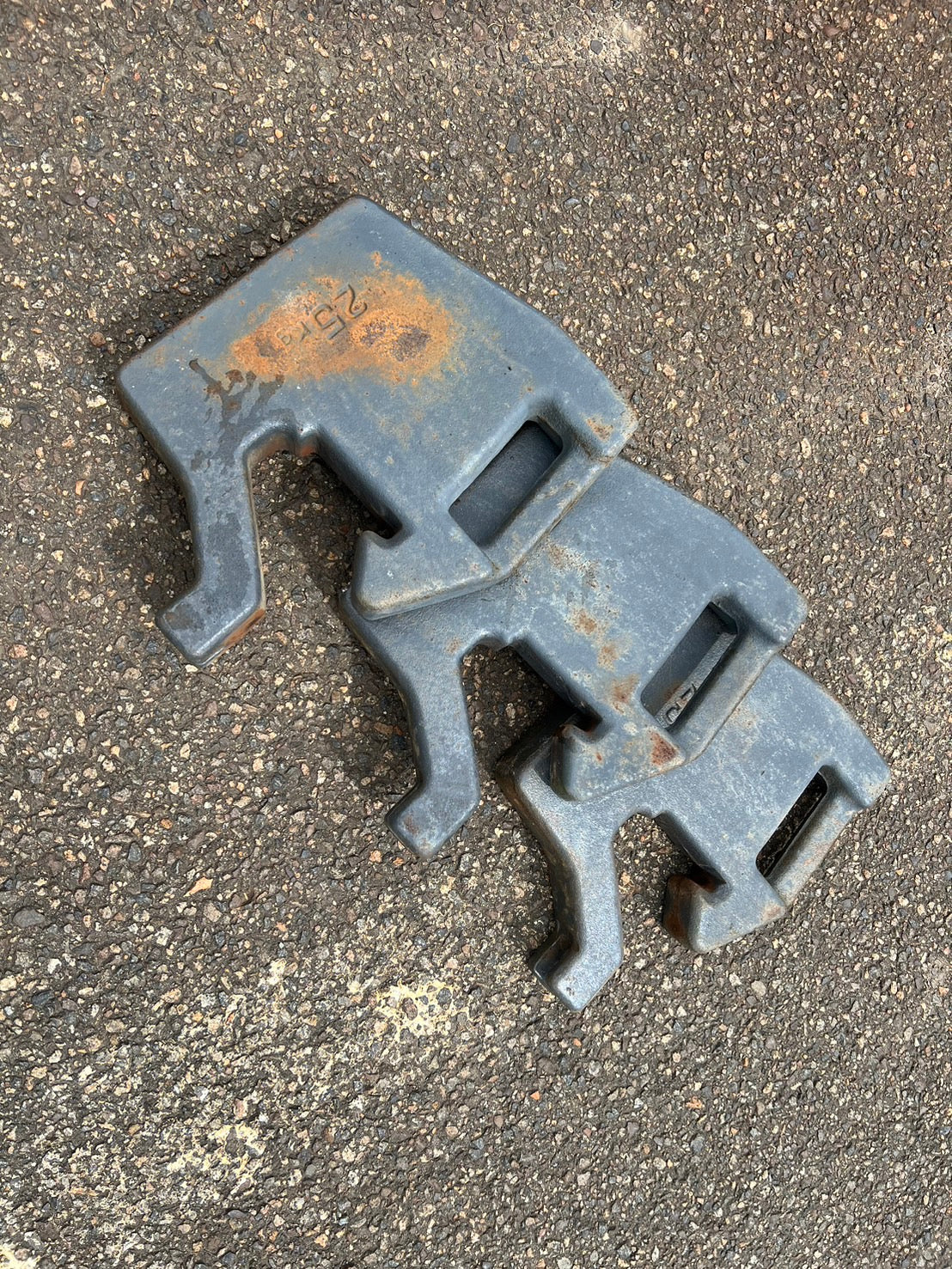 クボタ　中古　ウエイト【3個セット】＊25㎏　『山形店』