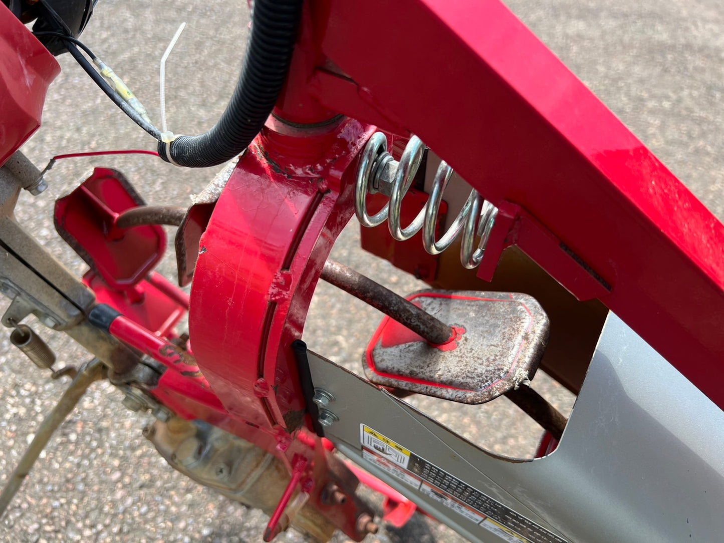 丸山製作所　中古　溝切機　【乗用】＊MKF-A435　『山形店　8250』