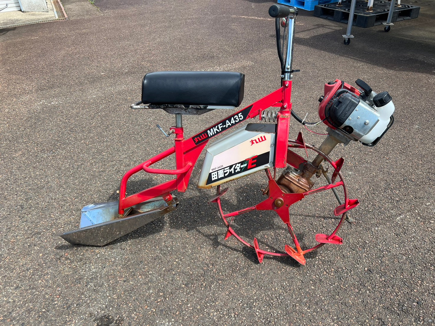 丸山製作所　中古　溝切機　【乗用】＊MKF-A435　『山形店　8250』