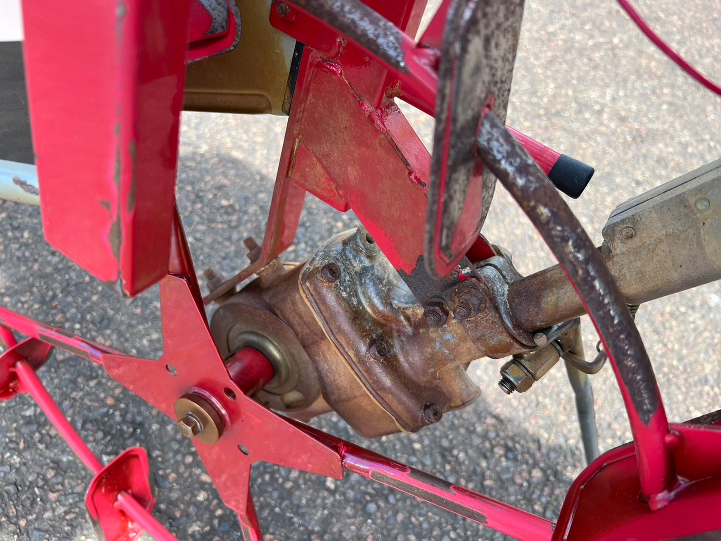 丸山製作所　中古　溝切機　【乗用】＊MKF-A435　『山形店　8250』