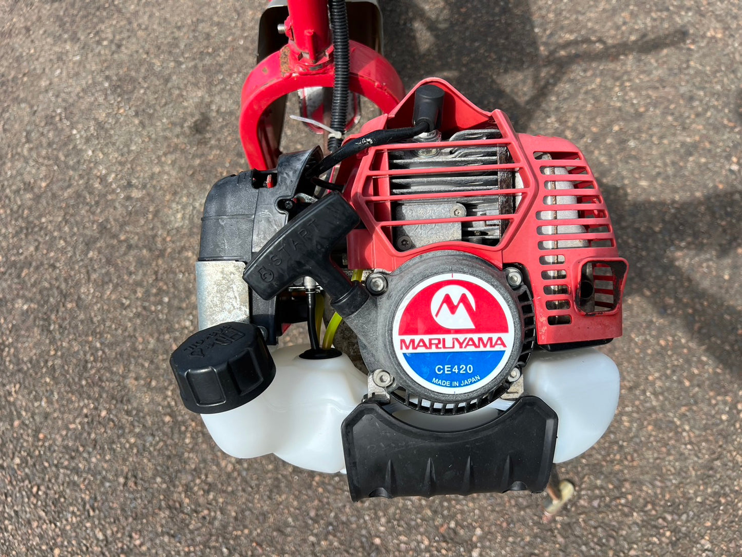 丸山製作所　中古　溝切機　【乗用】＊MKF-A435　『山形店　8250』