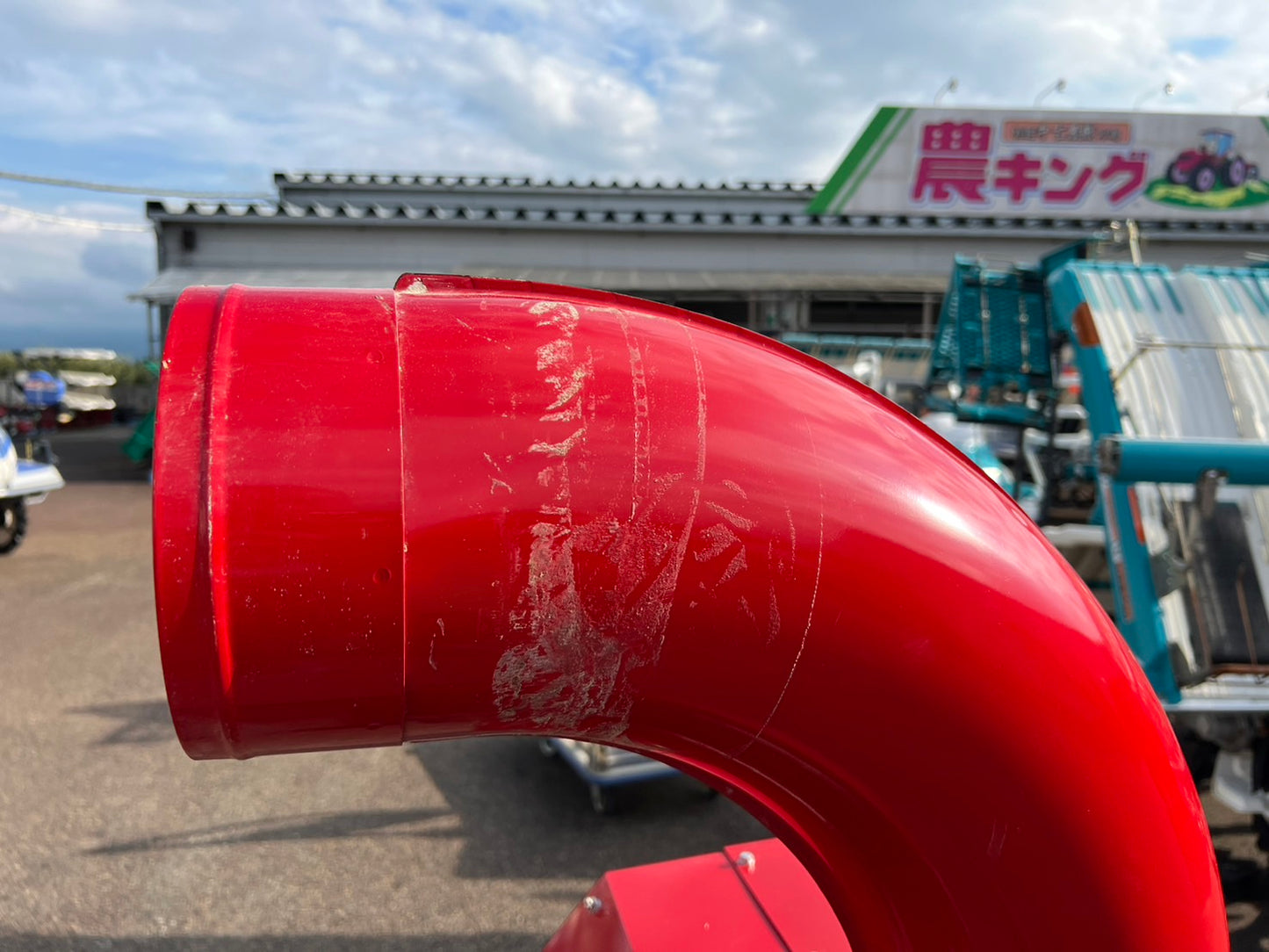 イガラシ　中古　籾殻搬送機【籾摺り機専用】もみがらトップ　＊MT-80F　『山形店　8317』