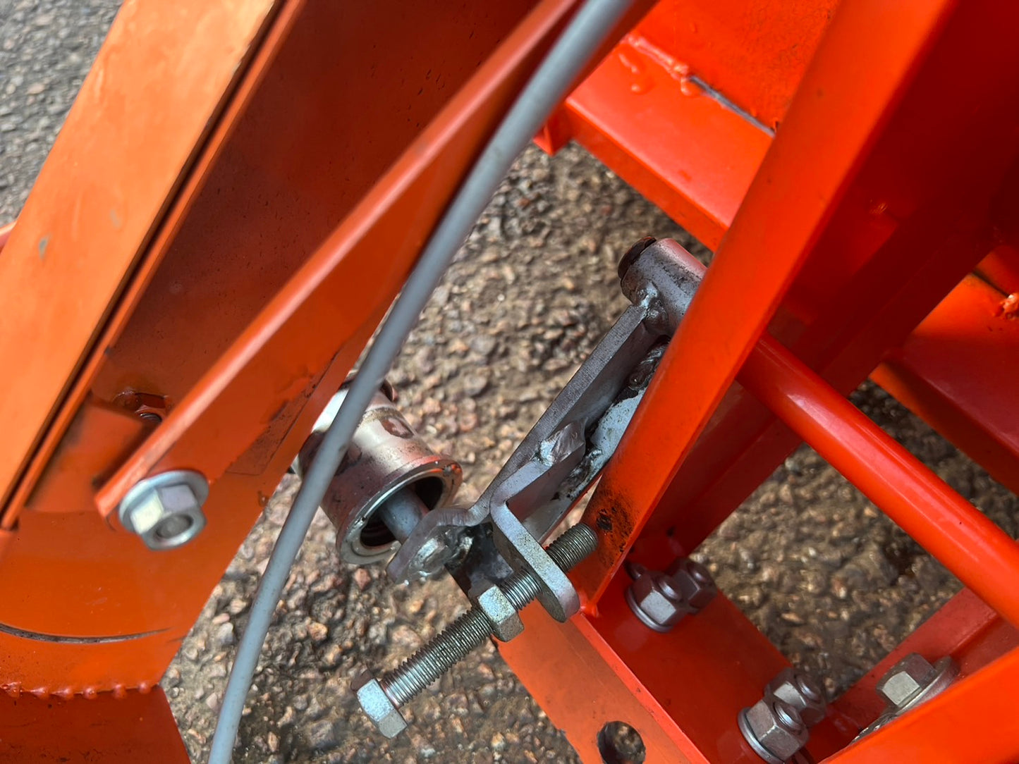 フジキの作業機　中古　ハンマーナイフモーア　【管理機用アタッチメント】HM650？　『山形店　8340』